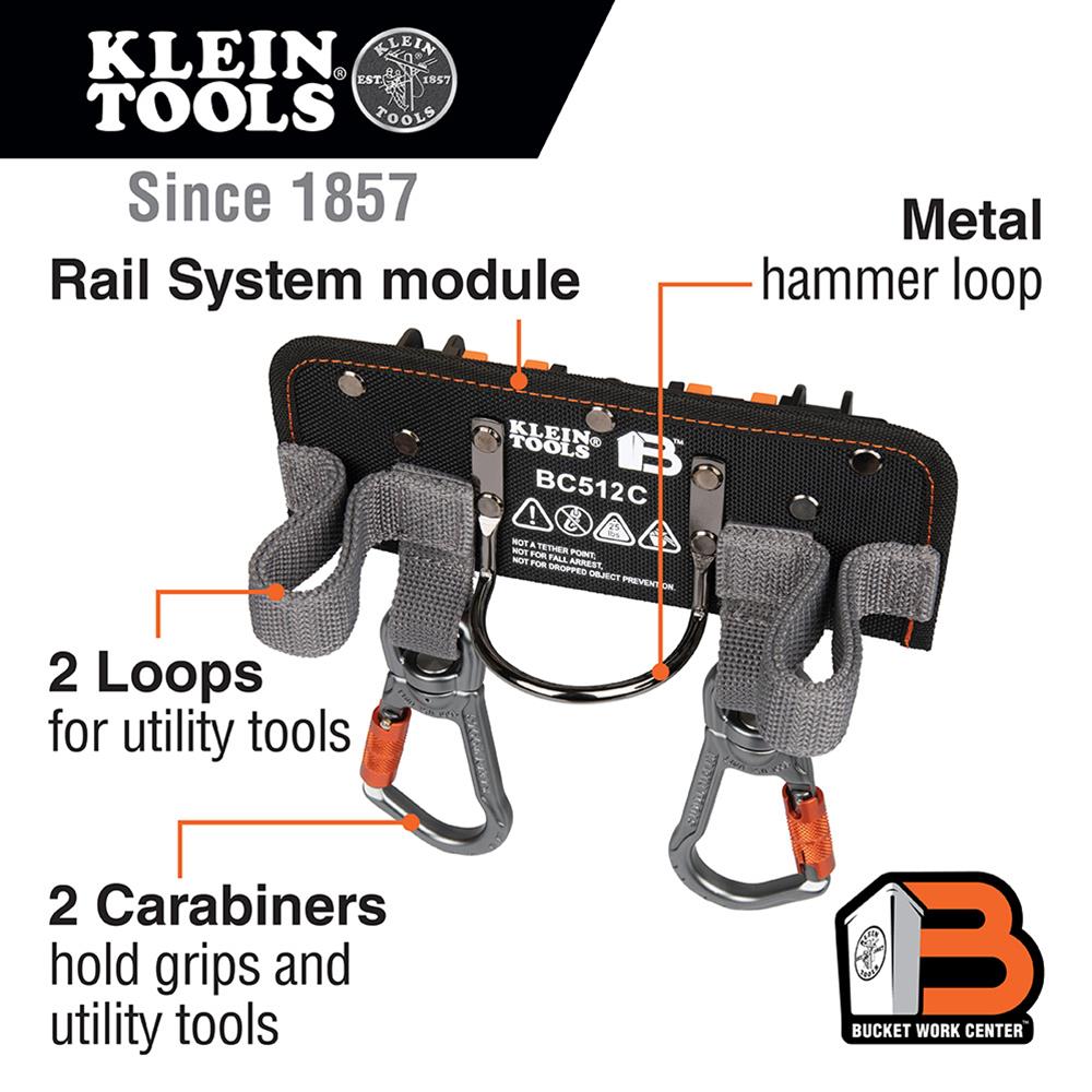 Klein Tools BC512C Klein Tools Bucket Work Center Rail System Multi
