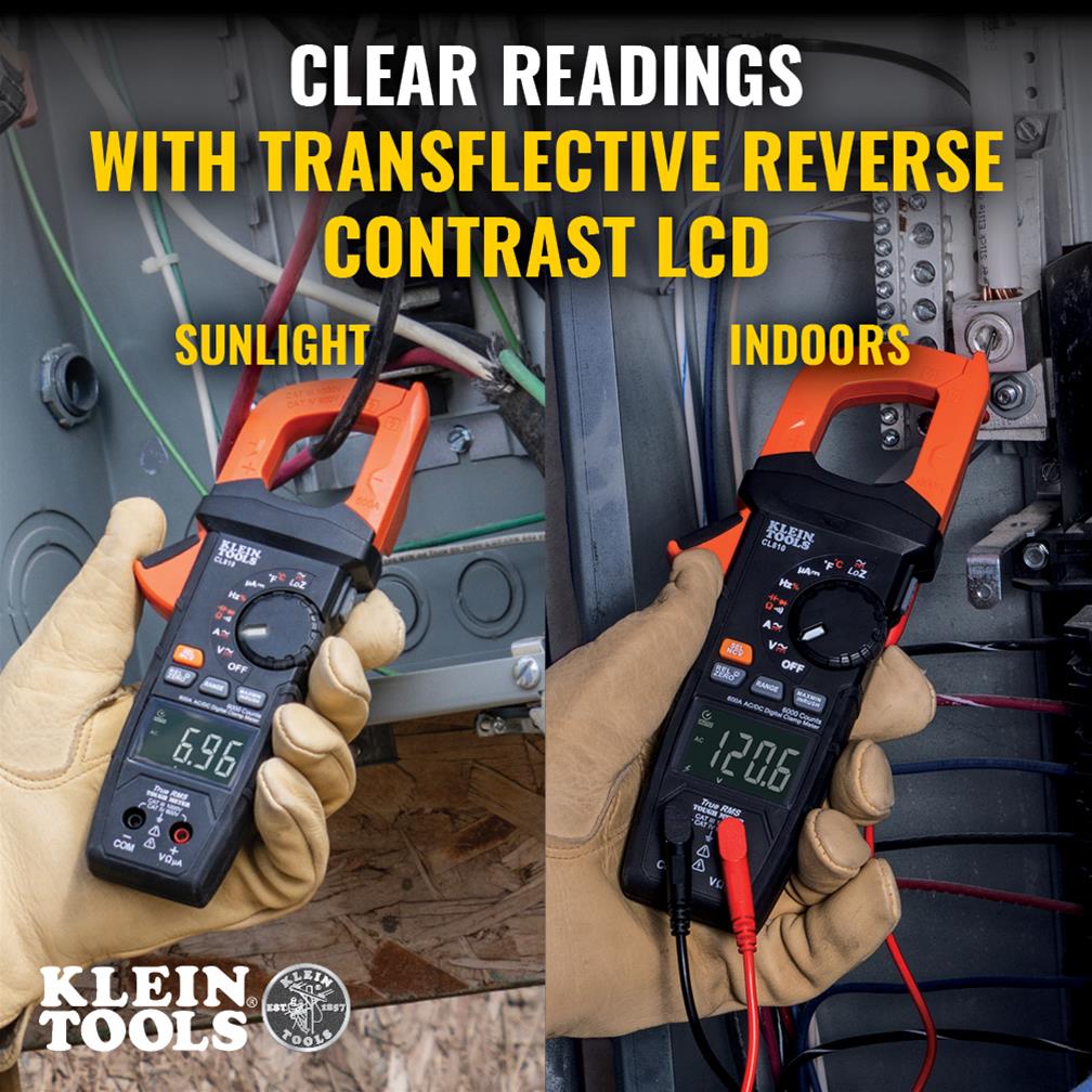 Klein Tools CL810 Klein Tools Auto-Ranging Digital Clamp