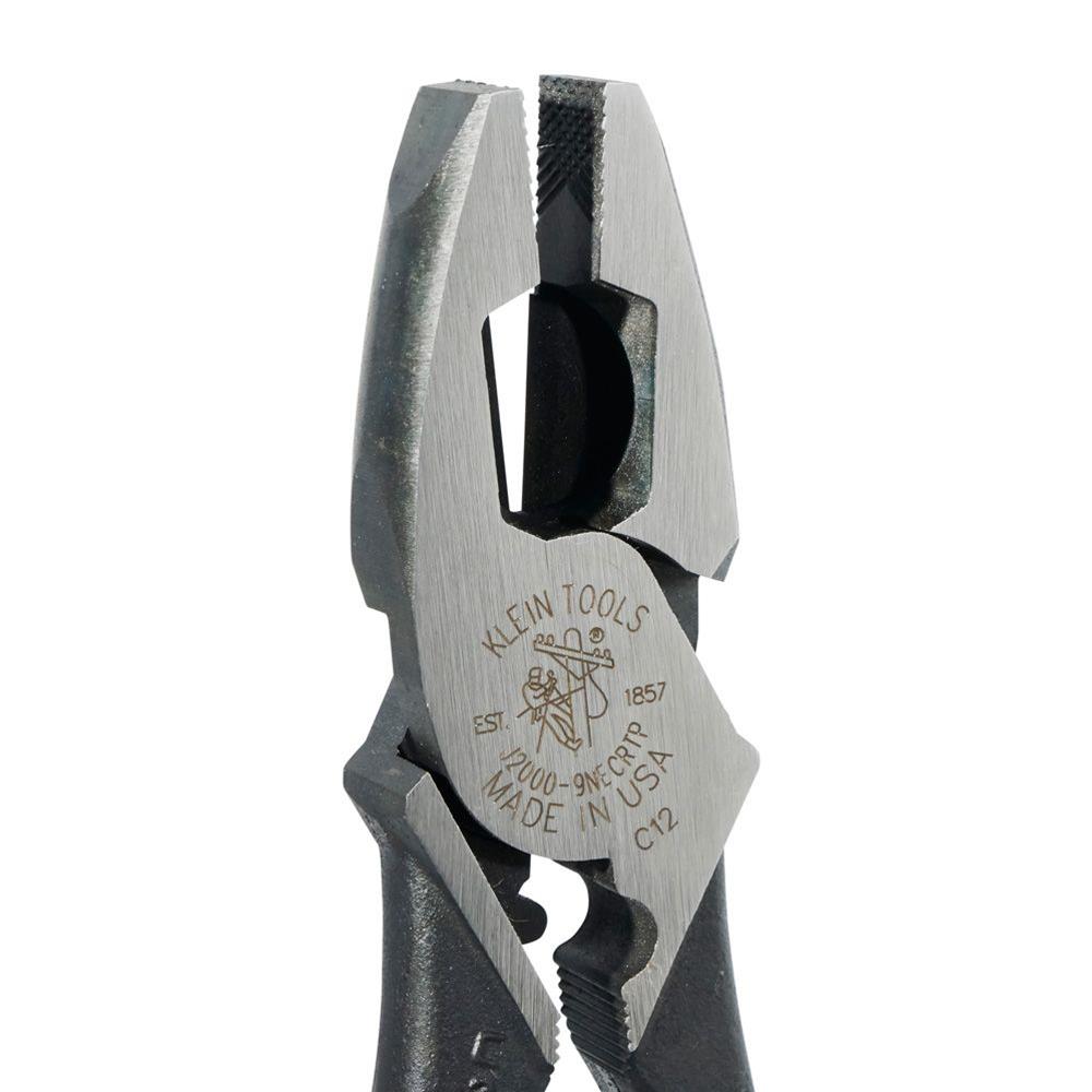 Klein Tools J2000-9NECRTP Klein Tools Lineman's 9-Inch Crimping