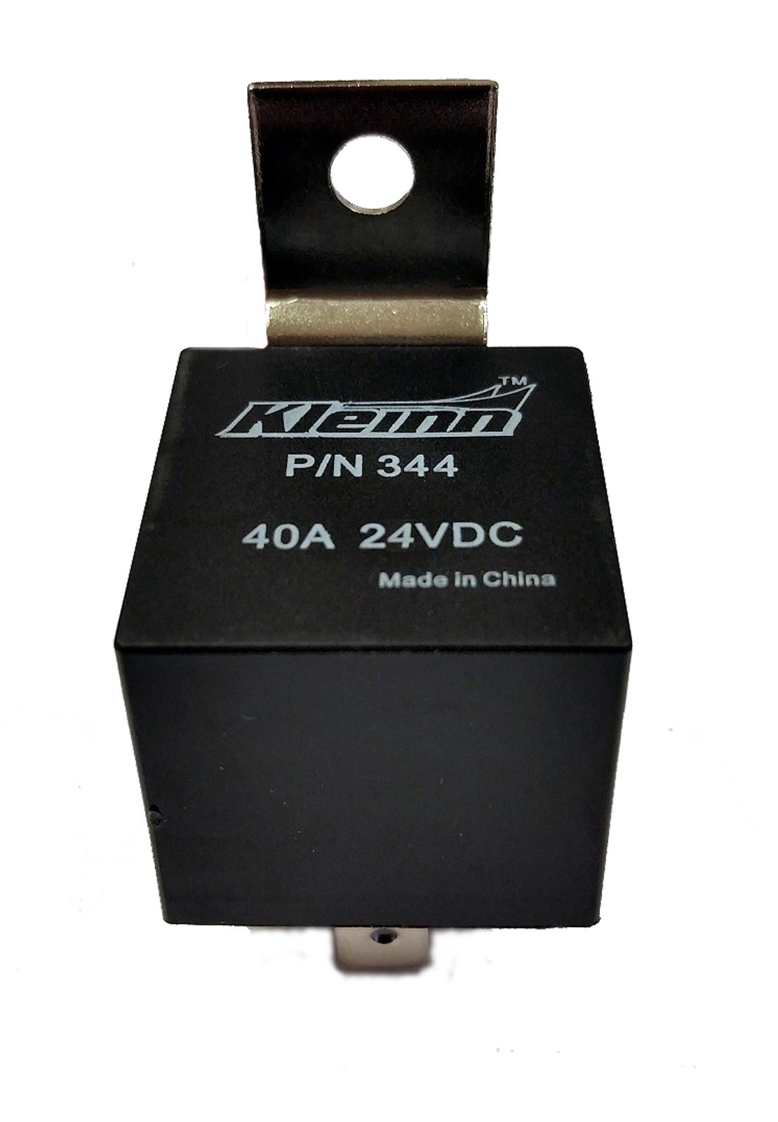 Kleinn Automotive Accessories Relays 344 Air Compressor Components, 24- VOLT, Sealed 40-amp, 5-post SPDT Relay