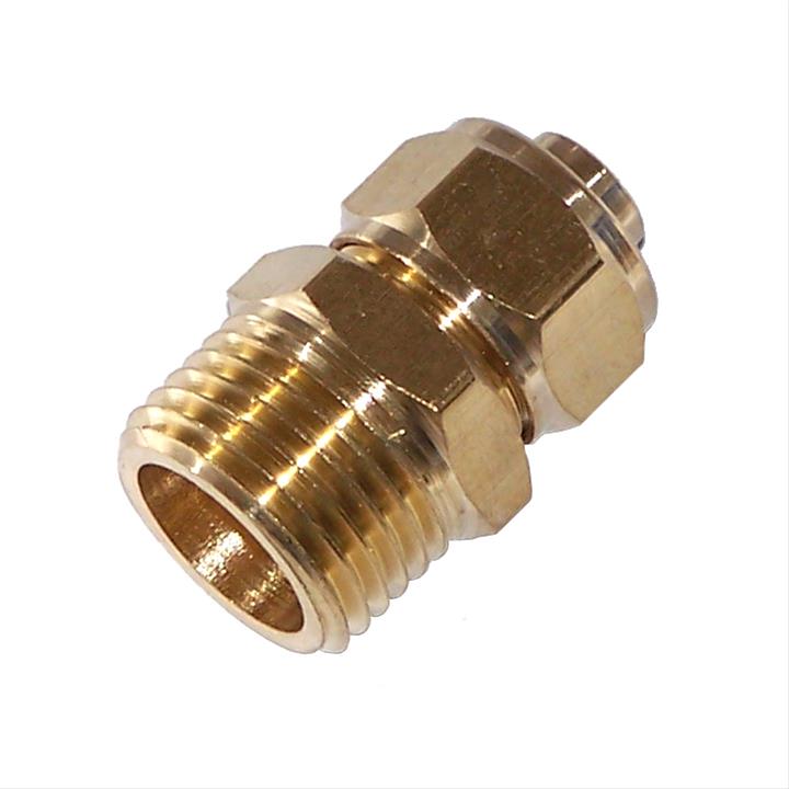 Kleinn 1/2In OD Tubing 1/2In M NPT Straight Compression Fitting thumbnail 2