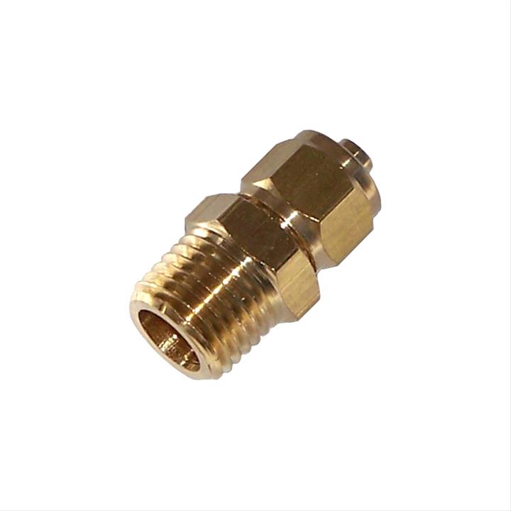 Kleinn 1/4In OD Tubing 1/4In M NPT Straight Compression Fitting thumbnail 2