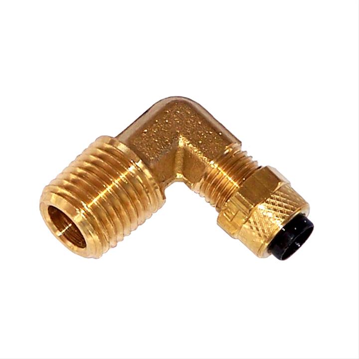 Kleinn 1/4In OD Tubing 1/4In M NPT Elbow Compression Fitting thumbnail 2