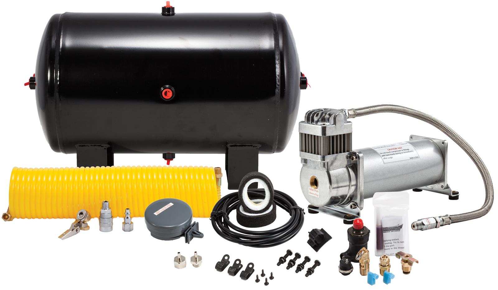Kleinn Air System w/ 150 PSI Waterproof/ 100 Percent Duty Cycle Air Compressor / 5.0 gal Air Tank