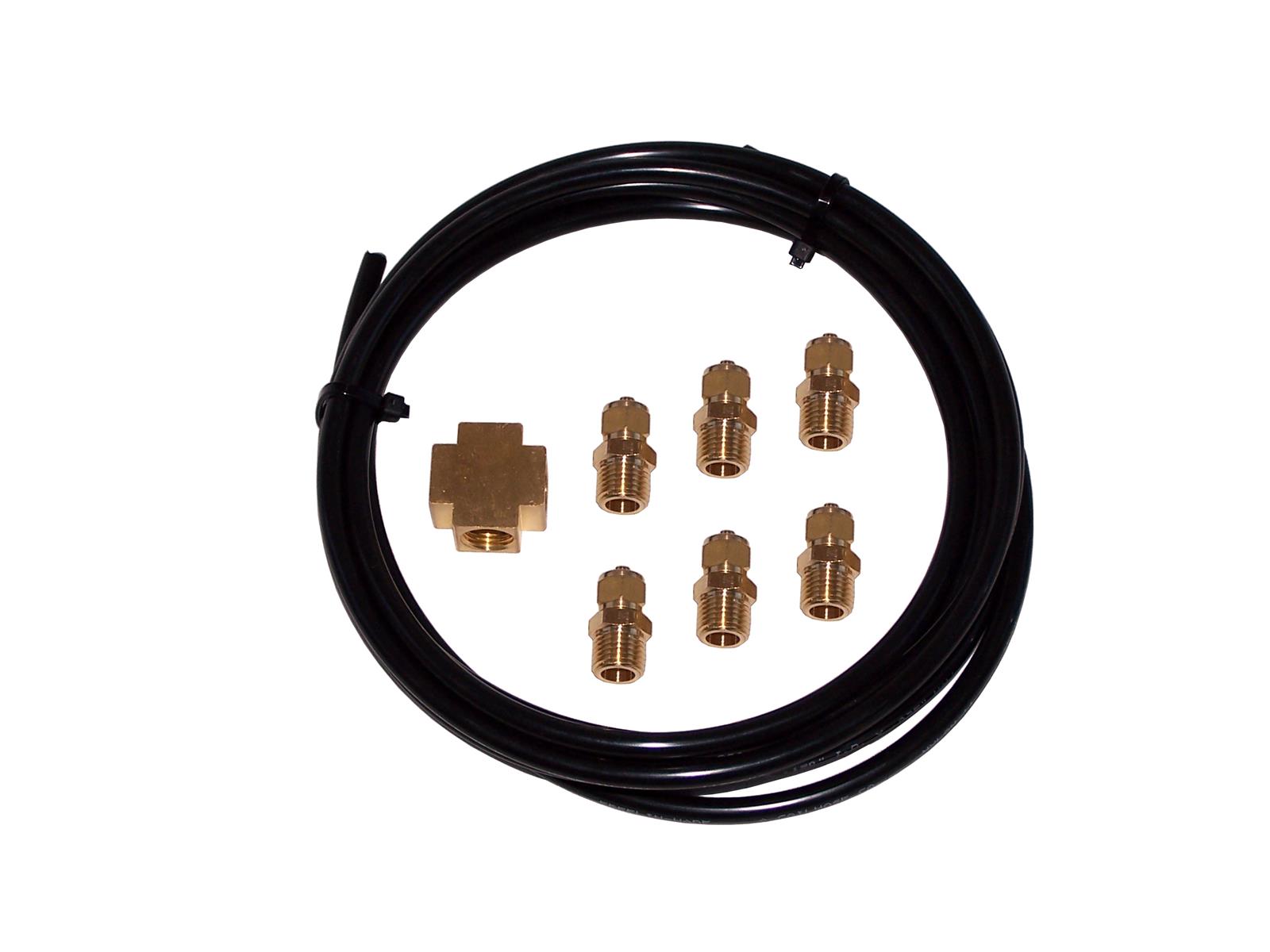Kleinn Automotive Accessories Air Compressor Hoses 6870 Components, Split Installation Kit - 230 & 630 Horns