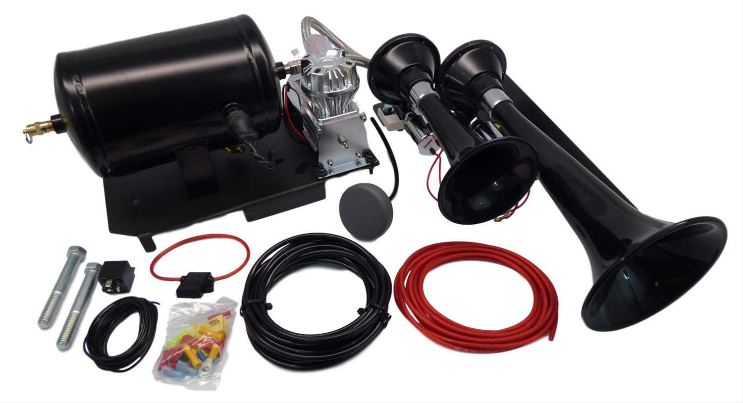 Kleinn Automotive Accessories GMTRK-1 Kleinn Bolt-On Dual Air Horn Kits |  Summit Racing