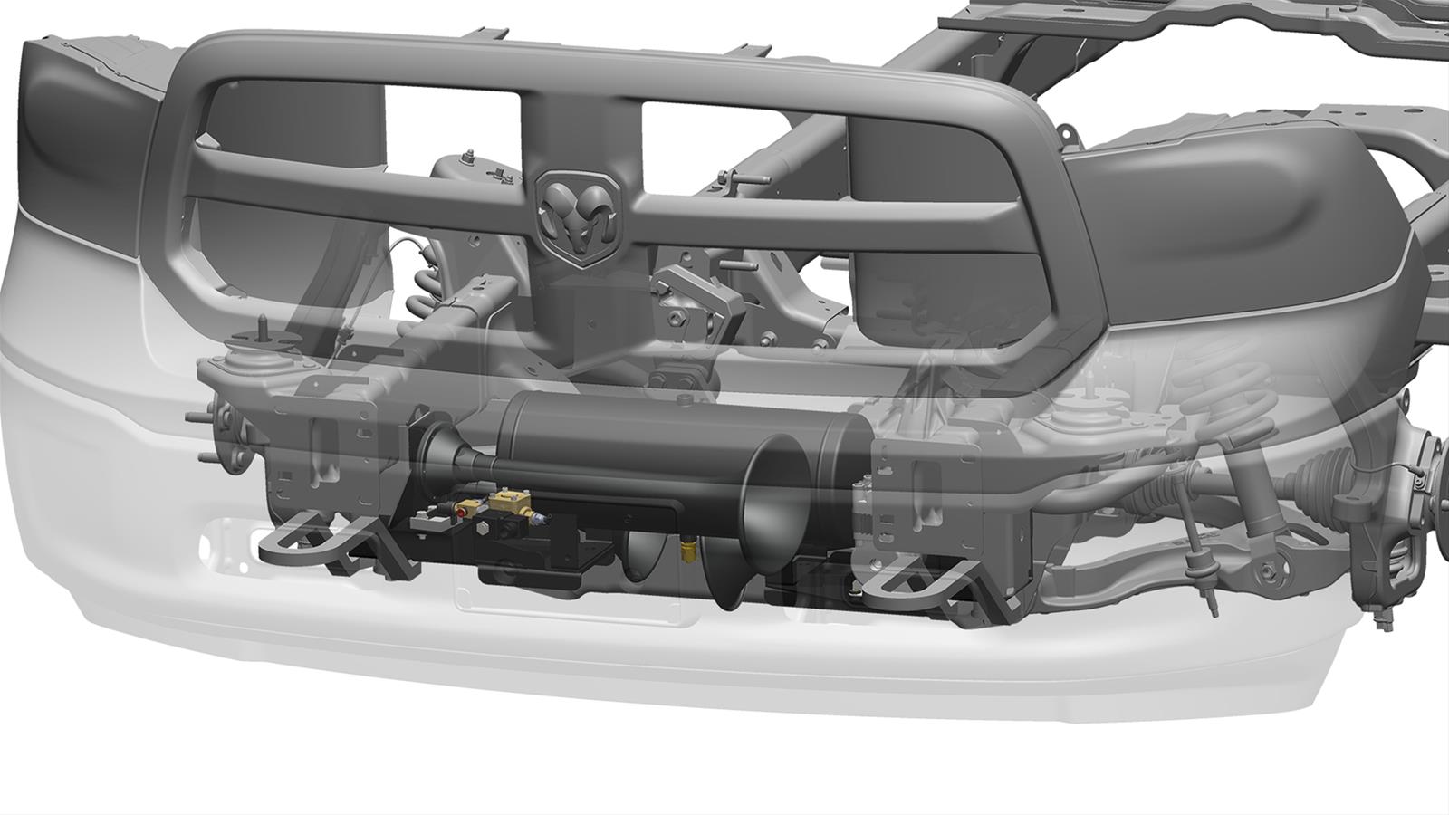Kleinn 09-18 Dodge Ram 1500 Onboard Air System w/ Model 230 Horns thumbnail 2