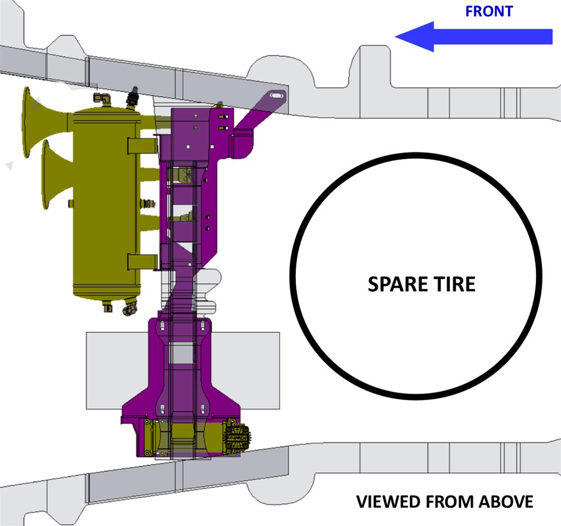 Kleinn 07-21 Toyota Tundra Onboard Air System w/ Model 730 Horns thumbnail 2