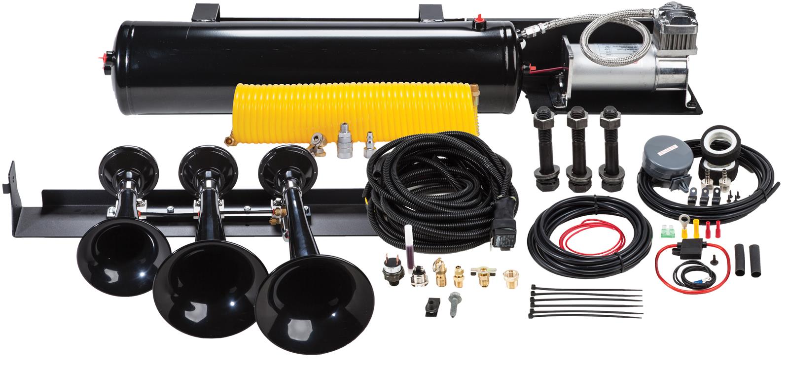 Kleinn 09-14 Ford F-150/ Raptor Onboard Air System w/ Model 230 Horns