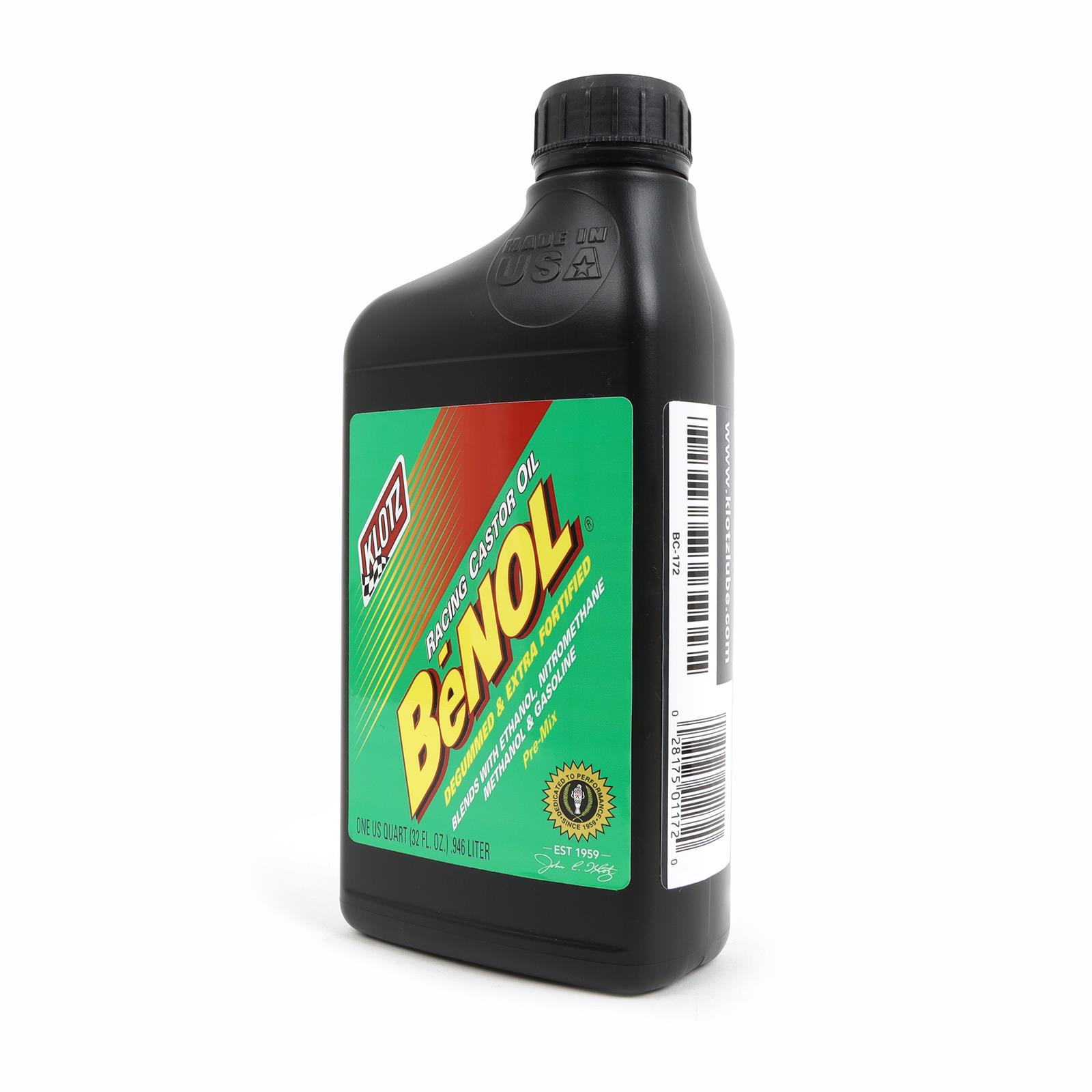 Klotz BC-172 Klotz BeNOL Racing Castor Oil | Summit Racing