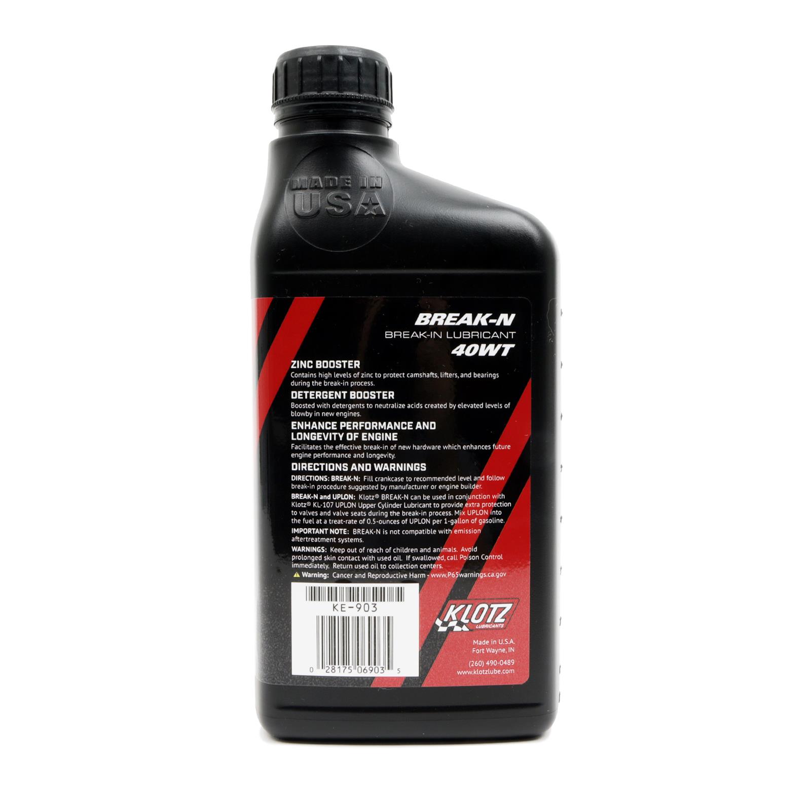 Klotz KE-903 Klotz BREAK-N Mineral Oil | Summit Racing