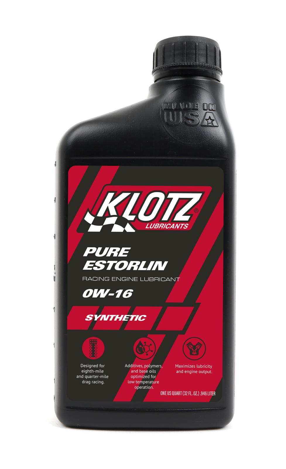 Klotz Pure Estorlin Synthetic Racing Oil 0W16 Klotz Pure Estorlin Synthetic Racing Oil 0W16