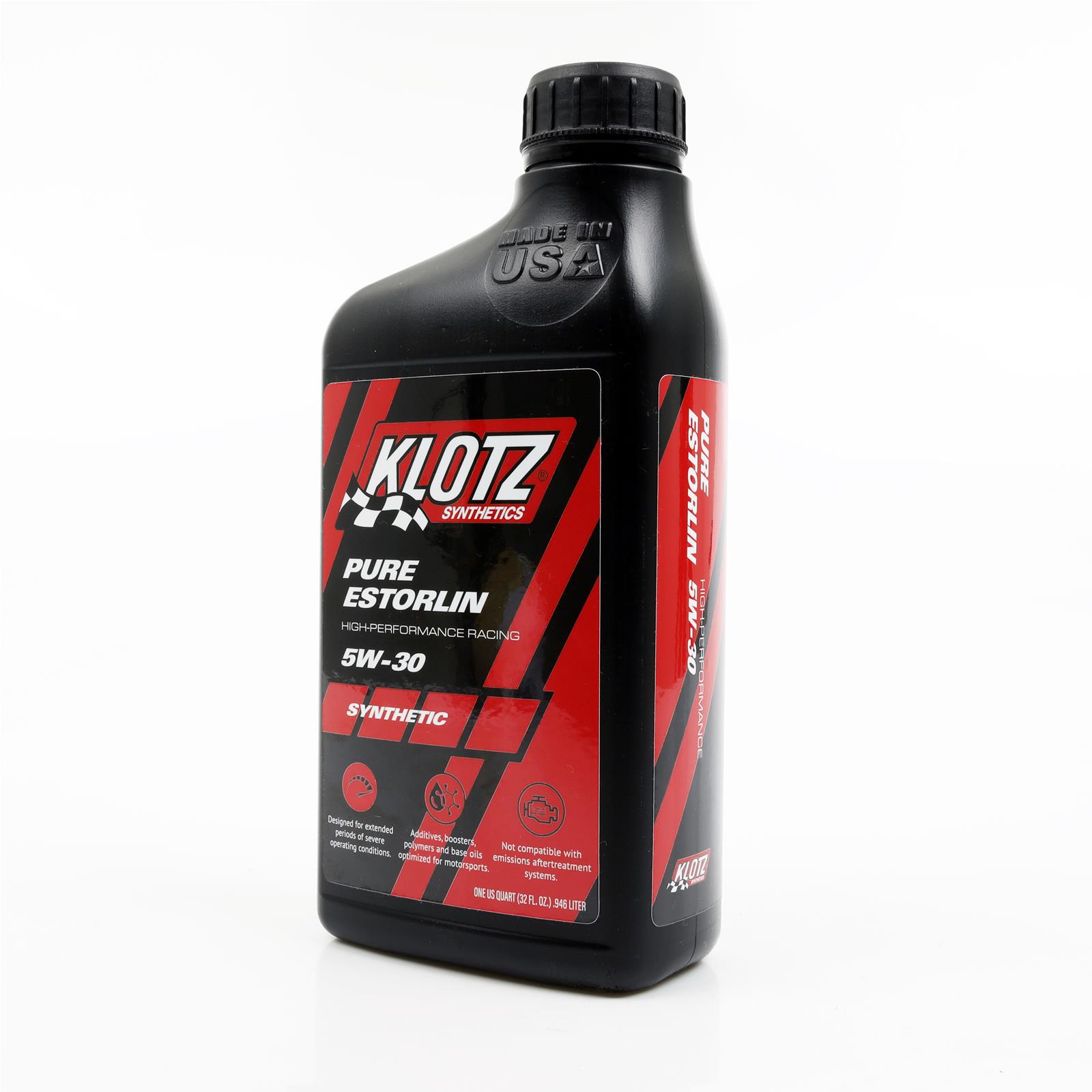 5w30 Klotz Synthetic Racing Estorlin Lubricant KE-935 Engine Oil, Racing, 5W30, Synthetic, 1 Quart, Each thumbnail 3