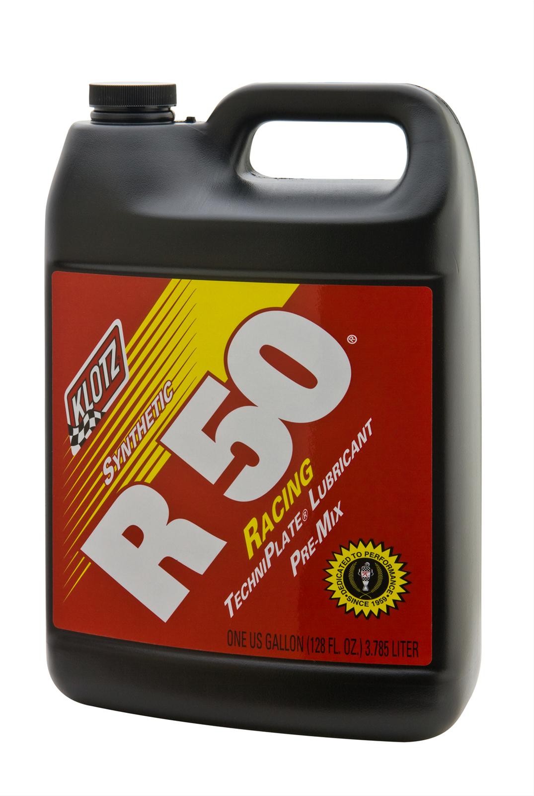 KLOTZ R-50 Racing 2-Stroke Pre-Mix Techniplate Synthetic Oil, 1 Gallon *NEW*