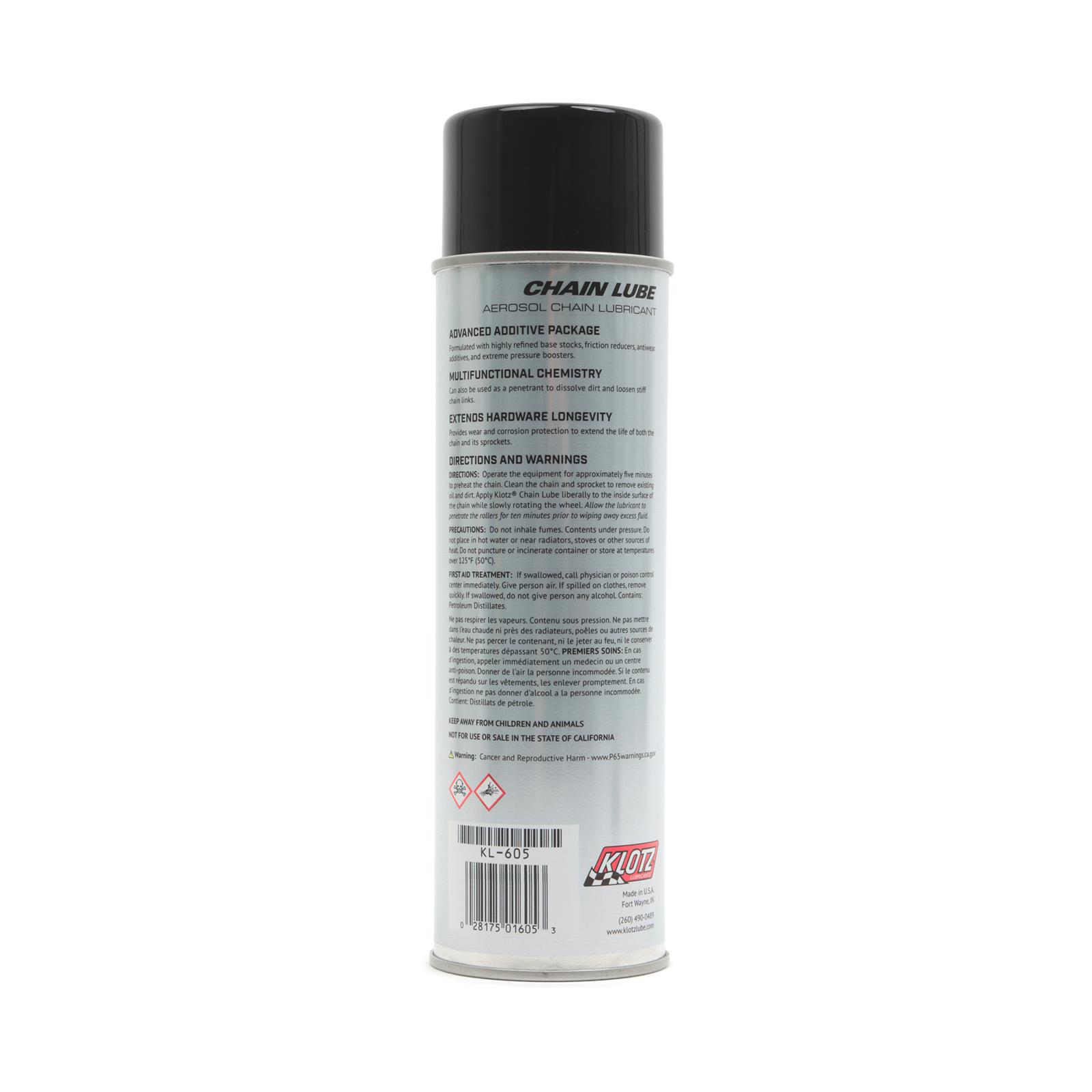 Klotz KL-605 Klotz Synthetic Chain Lube | Summit Racing