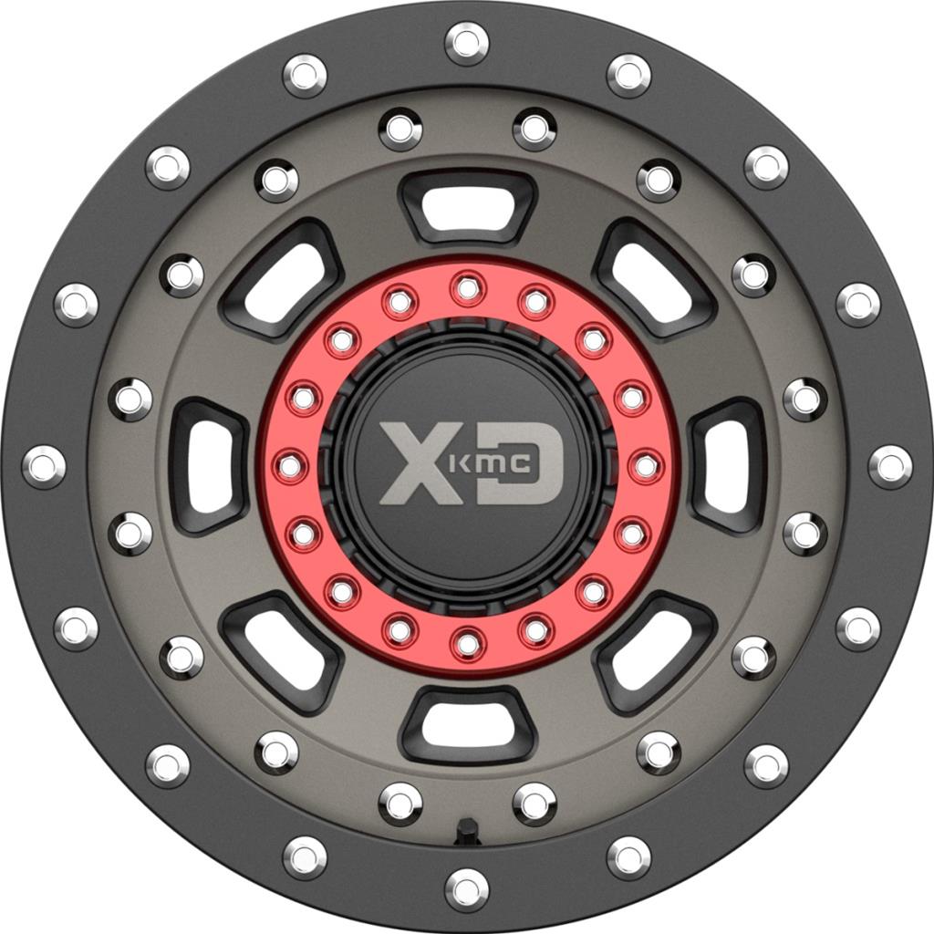KMC XD13768080906N KMC XD137 FMJ Satin Black Wheels with