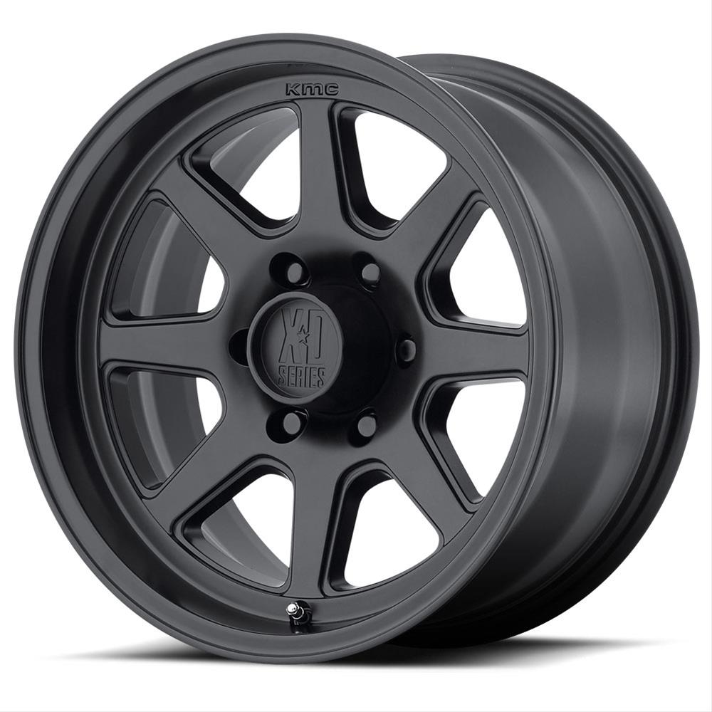 KMC XD30179064718 KMC XD301 Turbine Satin Black Wheels | Summit Racing