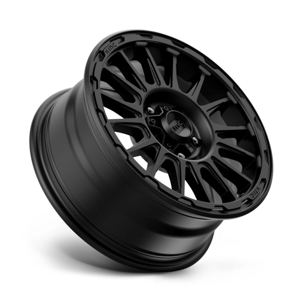KMC KM54279050718 KMC KM542 Impact Series Satin Black Wheels