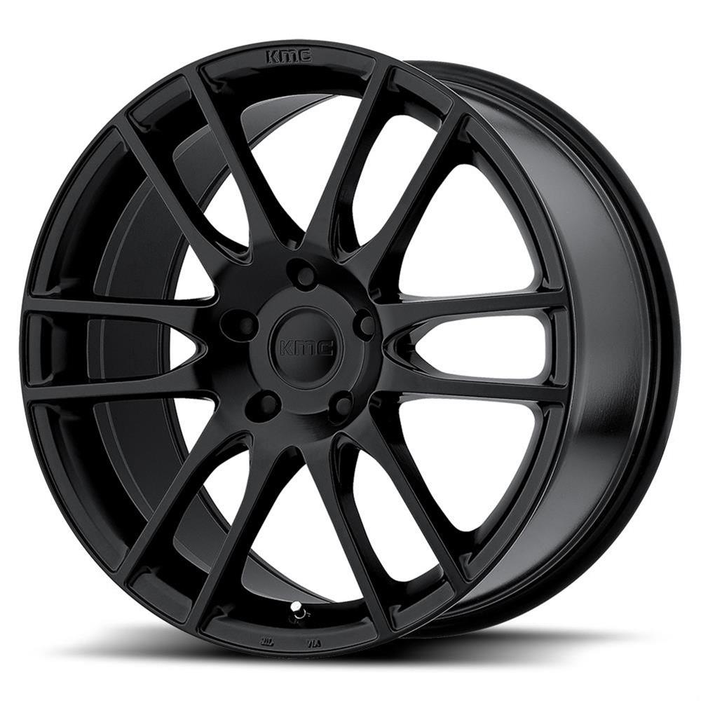 KMC KM69628512735 KMC KM696 Pivot Satin Black Wheels | Summit Racing