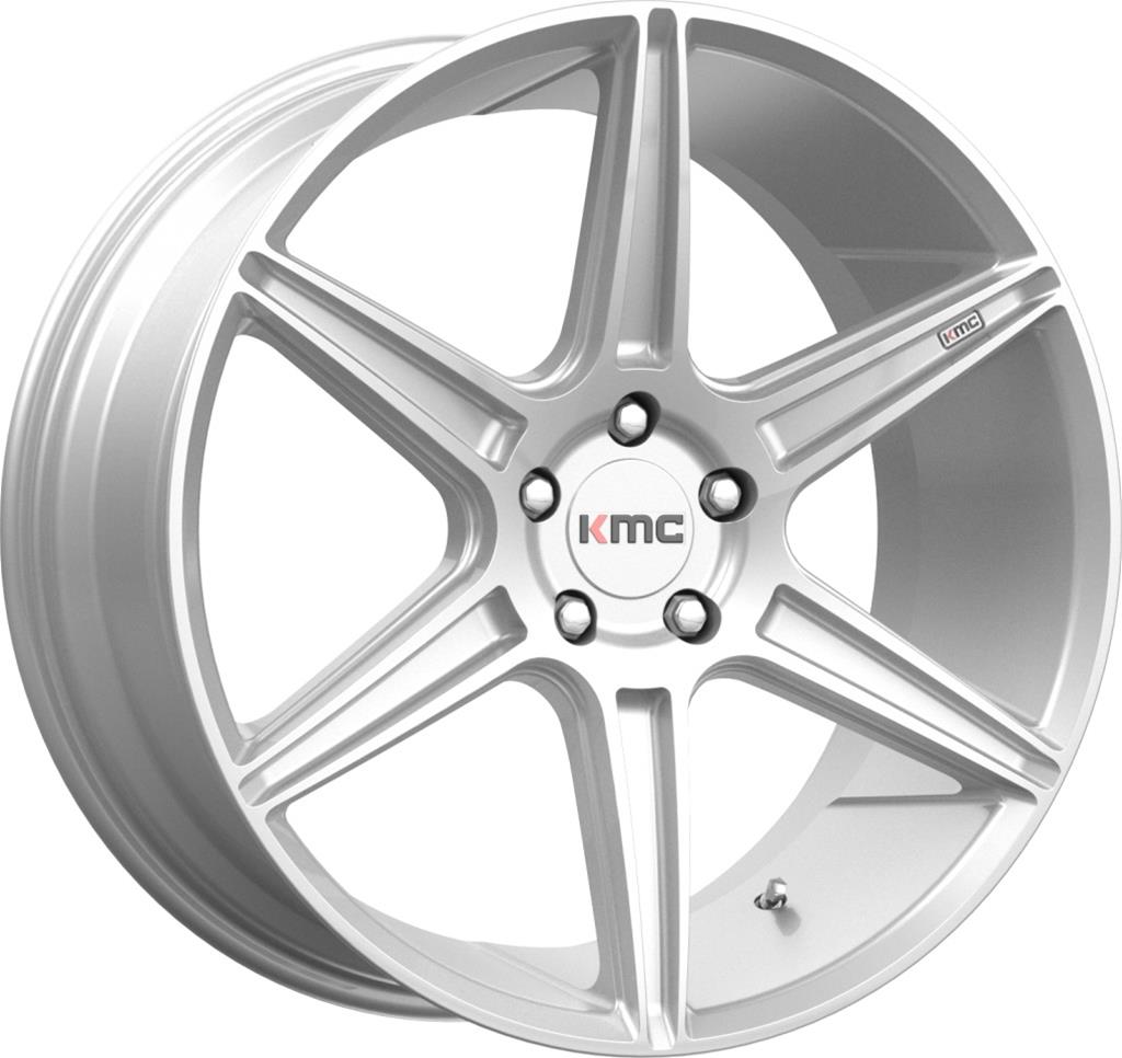 KMC KM71122952435 KMC KM711 Prism Brushed Silver Wheels | Summit