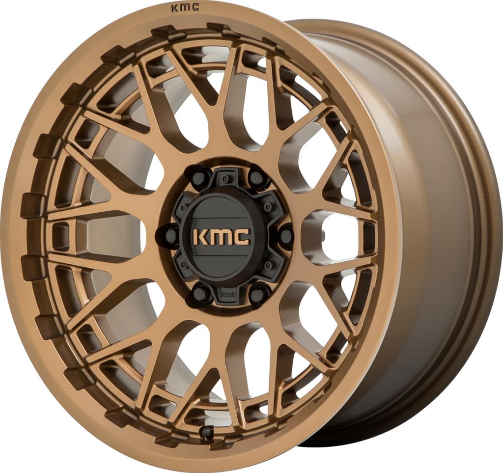 KMC KM72278550618 KMC KM722 Technic Matte Bronze Wheels | Summit Racing