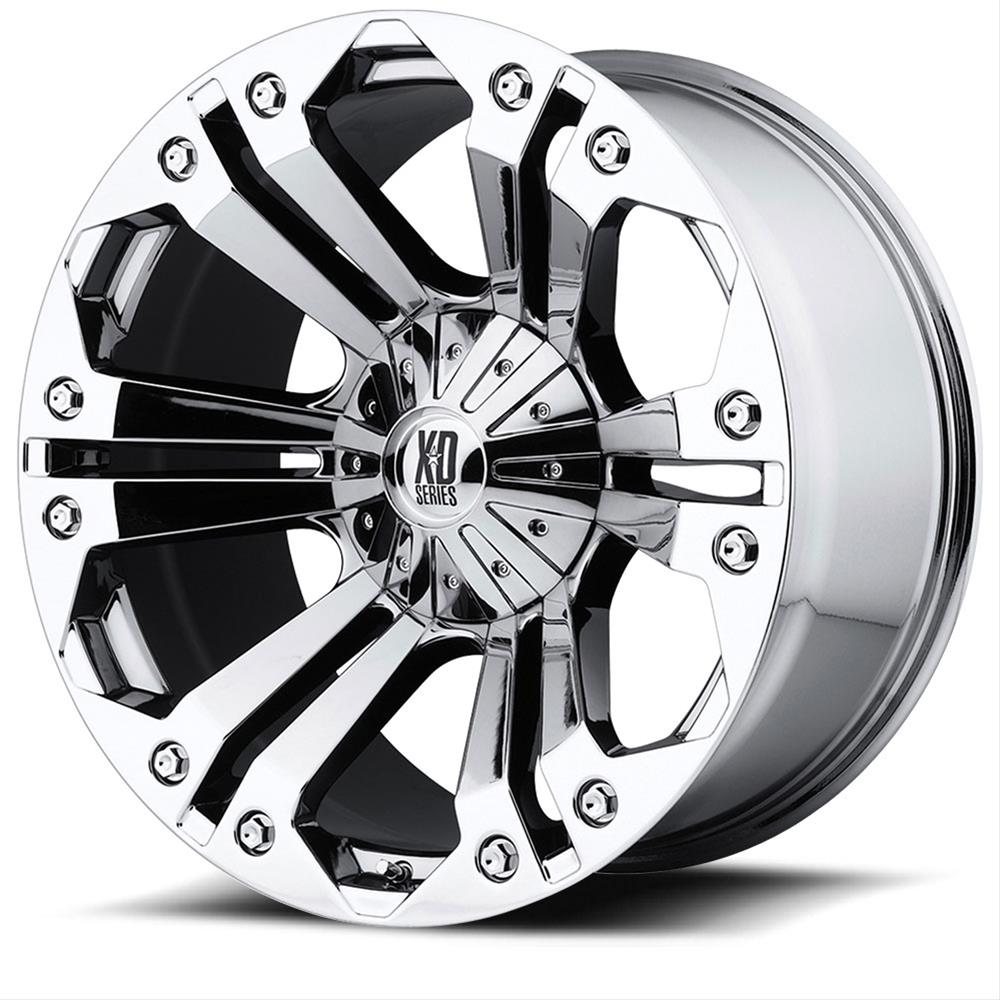 Kmc Xd77889067218 Kmc Xd778 Monster Chrome Wheels Summit Racing