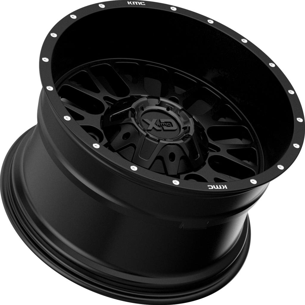 KMC XD84229067700 KMC XD842 Snare Satin Black Wheels | Summit Racing