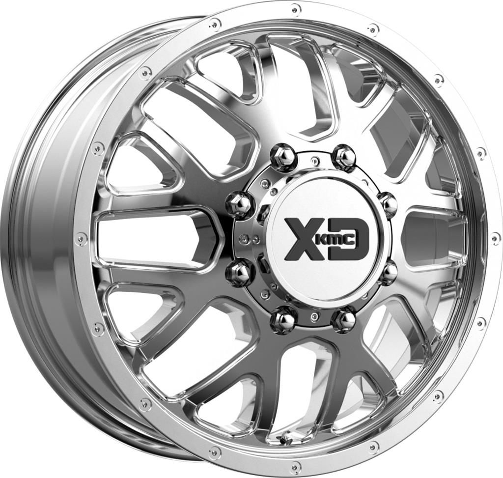 KMC XD843765802111 KMC XD843 Grenade Dually Chrome Wheels | Summit