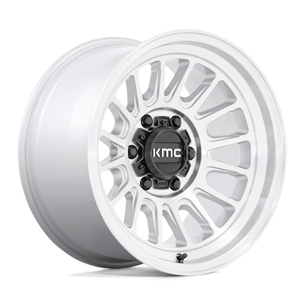 KMC KM72478563500US KMC KM724 Impact OL Series Silver with Machined Lip ...