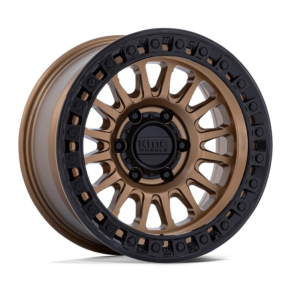 km KMC KS239 Impact 15x10 ATV/UTV Wheel -Satin Black (6x5.5) +0mm