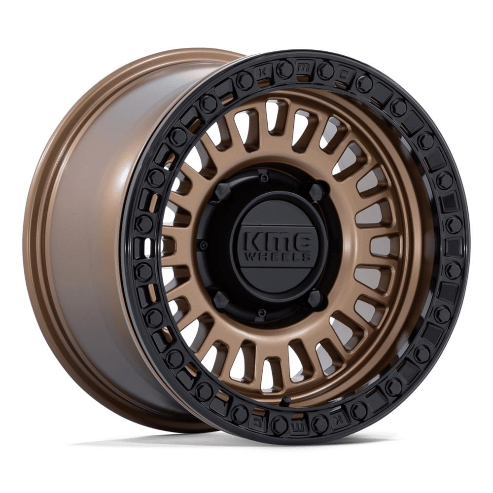 KMC KS242ZB15701238 KMC KS242 Aztec Matte Bronze with Matte Black ...