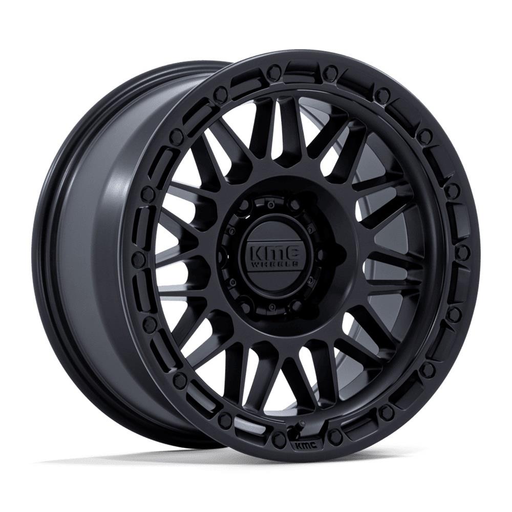 KMC KM555MX17856425 KMC KM555 Attack Matte Black Wheels | Summit Racing