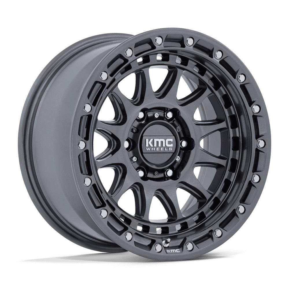 KMC KM556AX17856800 KMC KM556 Crux Gloss Gunmetal Wheels | Summit Racing