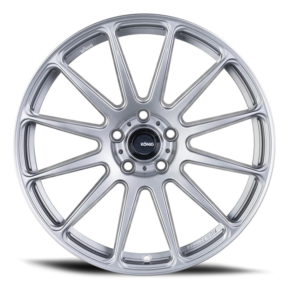 Konig Aeris 18x8 5x120 ET35 Steel Silver Wheel