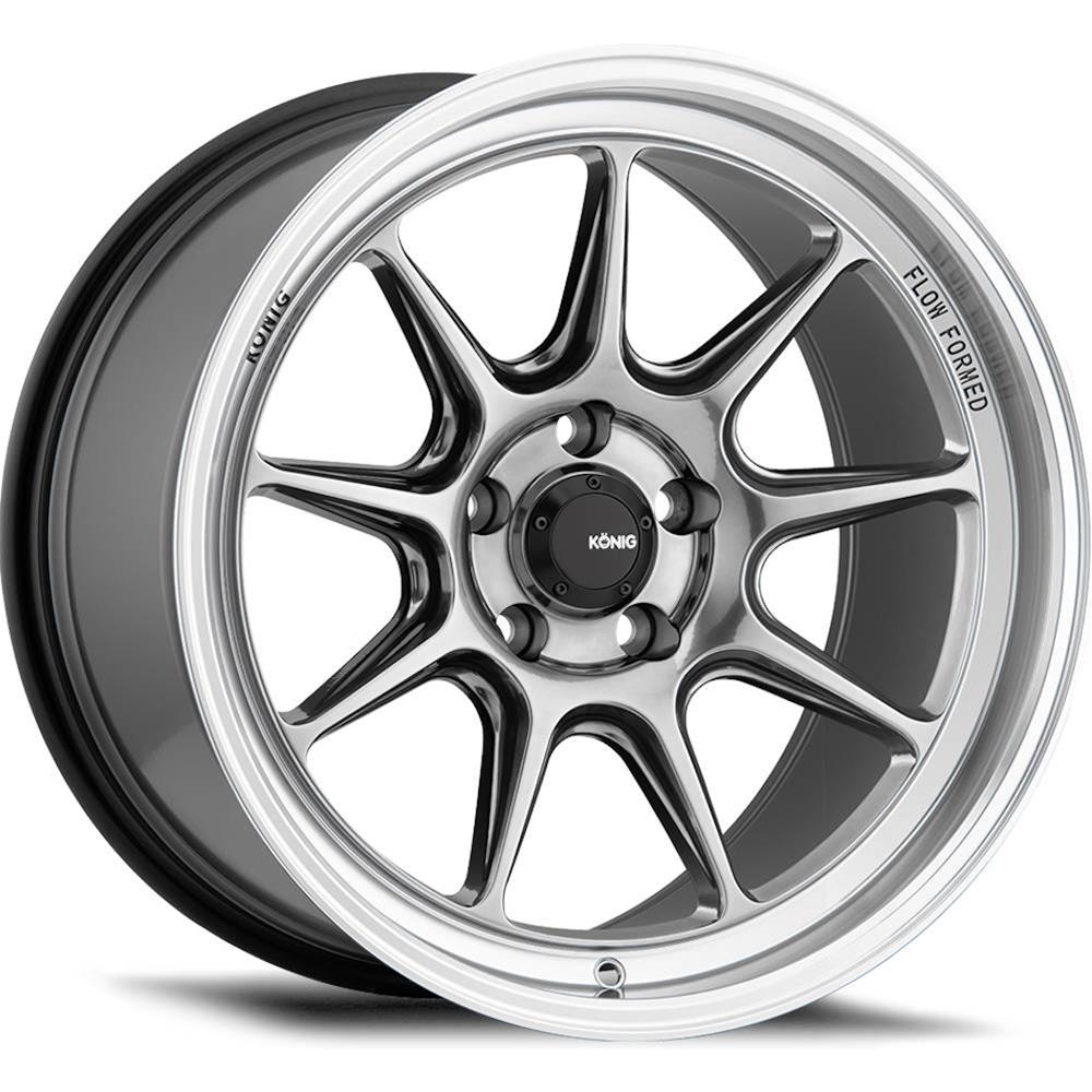 Konig Wheels CT9510035C Konig Countergram Hyper Chrome Wheels with ...