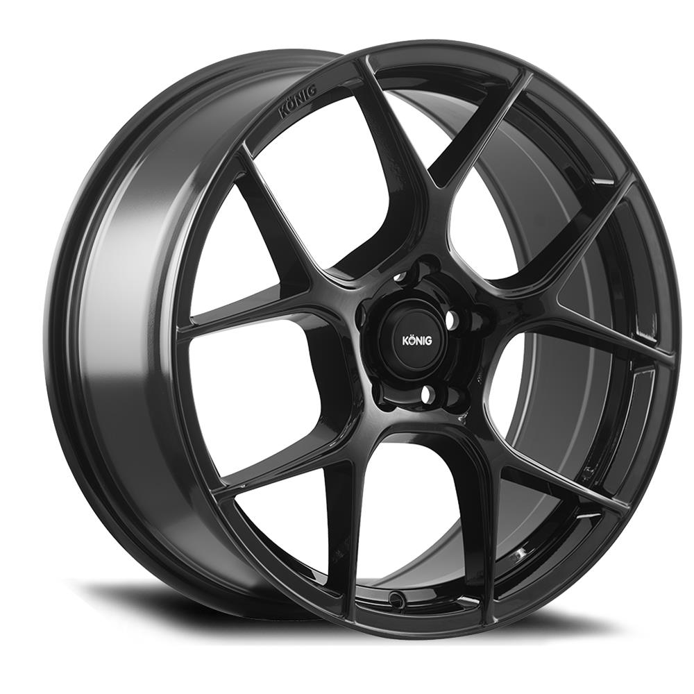 Konig Wheels DG87510425 Konig Diverge Gloss Black Wheels | Summit