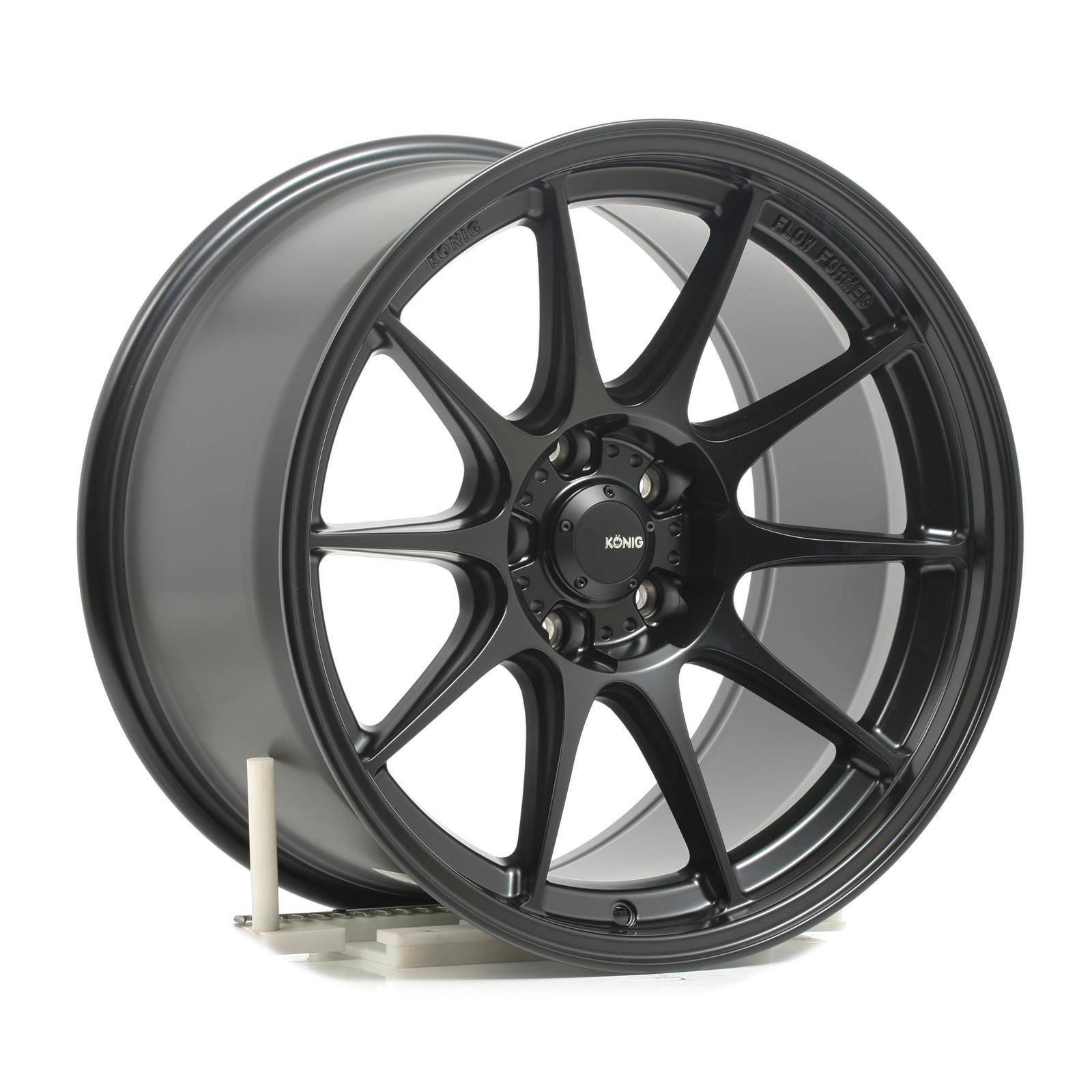 Konig Dekagram 18x10.5B 5x114.3 ET18 Semi-Matte Black thumbnail 2