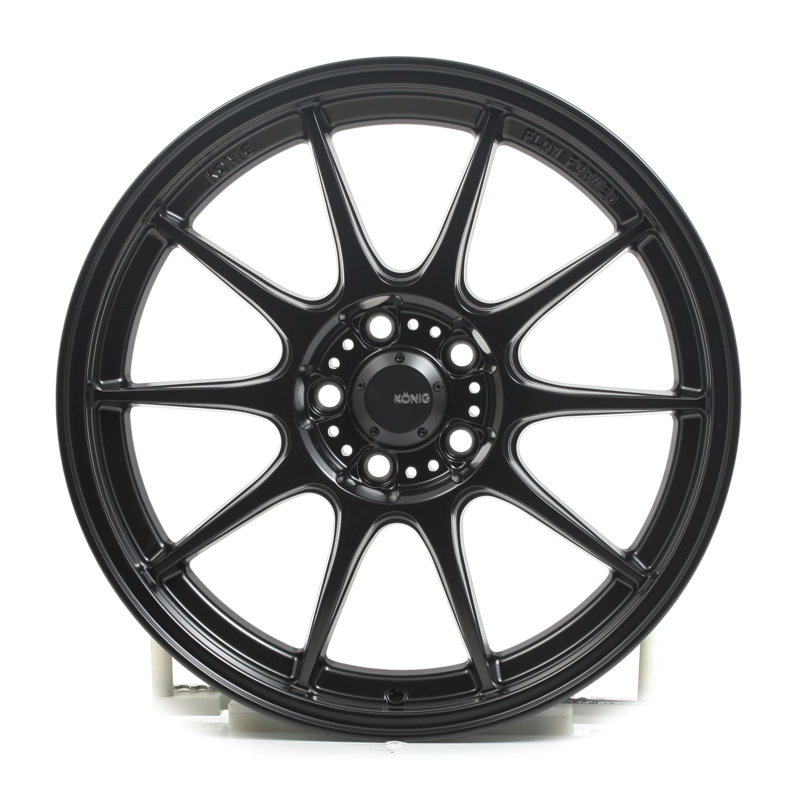 Konig Wheels DK88508435 Konig Dekagram Semi-Matte Black Wheels