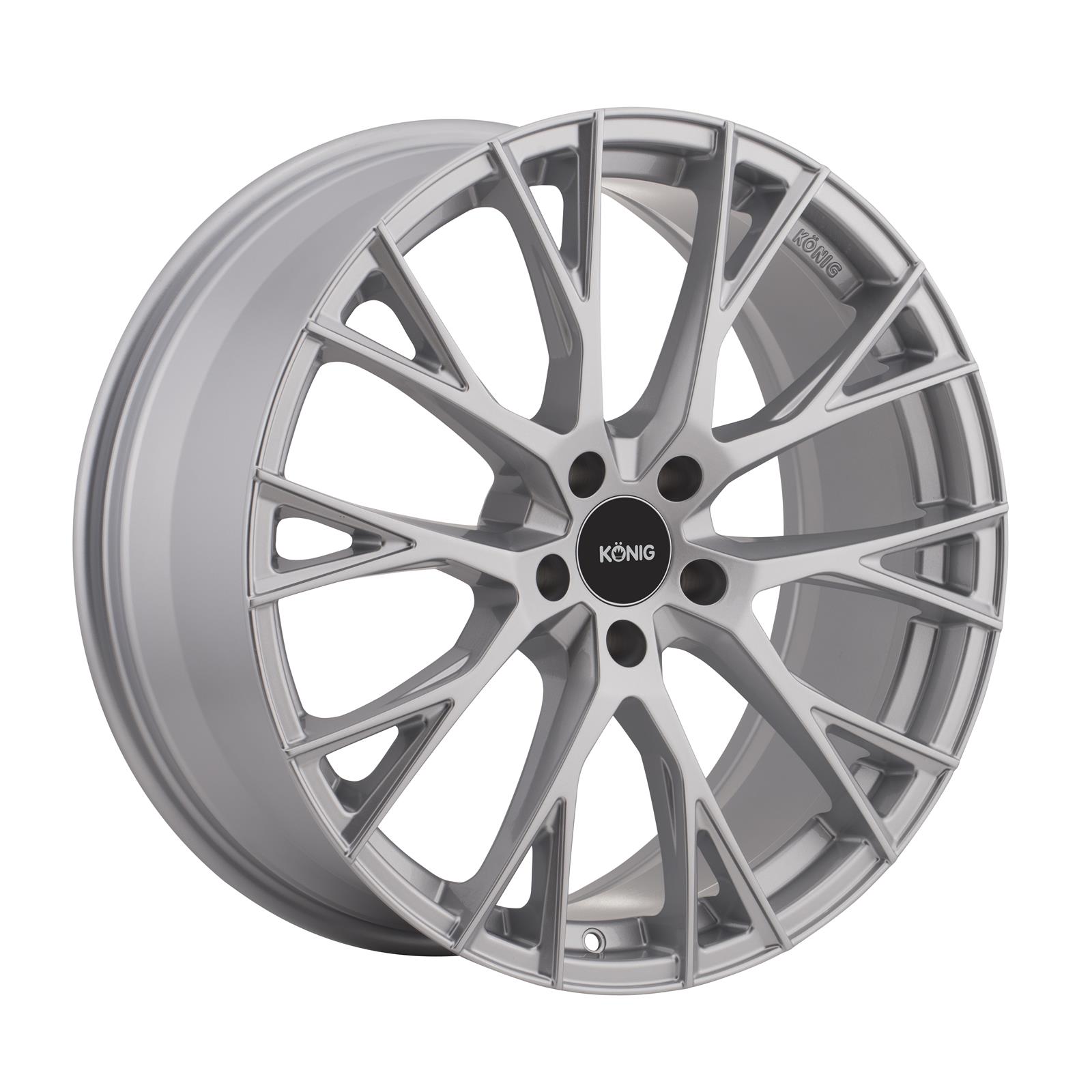 Konig Wheels IT7651245S Konig Interflow Metallic Silver Wheels