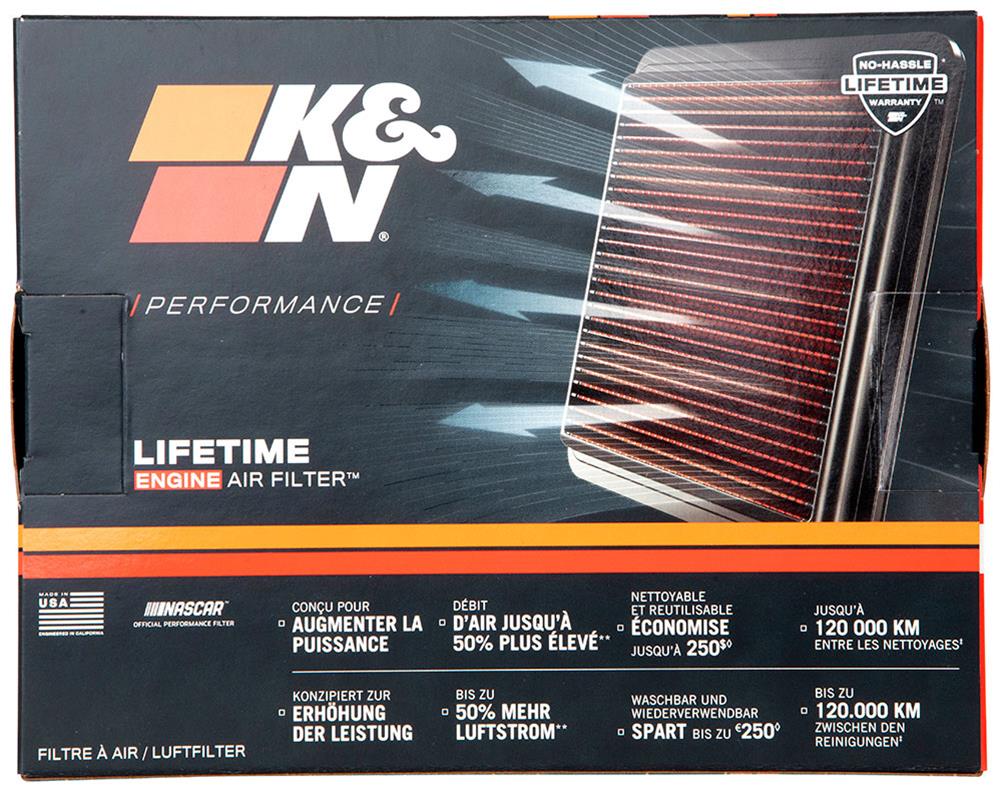 ロサンゼルス K&N KA-1008 K&N Powersports Performance Air Filters | Summit