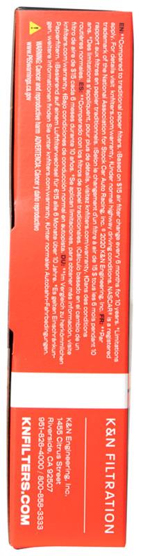 K&N 33-2348 Replacement Air Filter Premium Quality Performance Fits Honda Civic - View #7