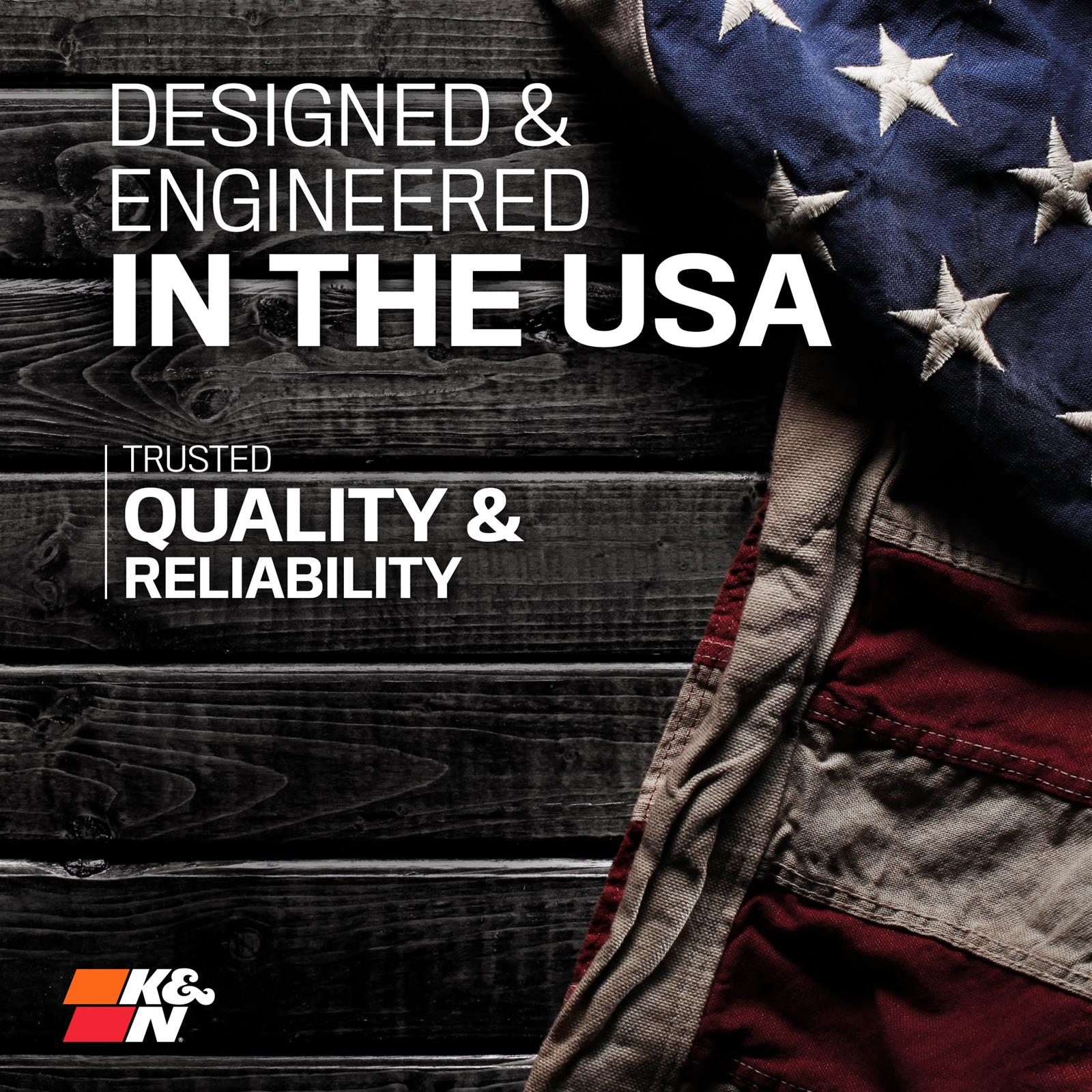 K&N 33-5083 K&N Washable Lifetime Performance Air Filters | Summit