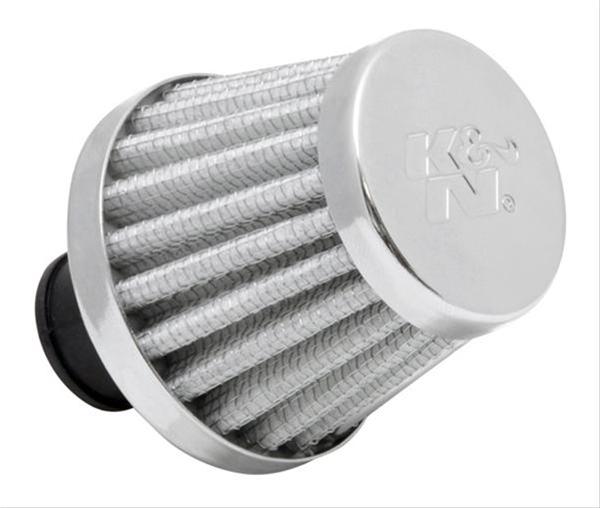K&N 621600WT K&N Reusable Synthetic Crankcase Vent Filters Summit Racing