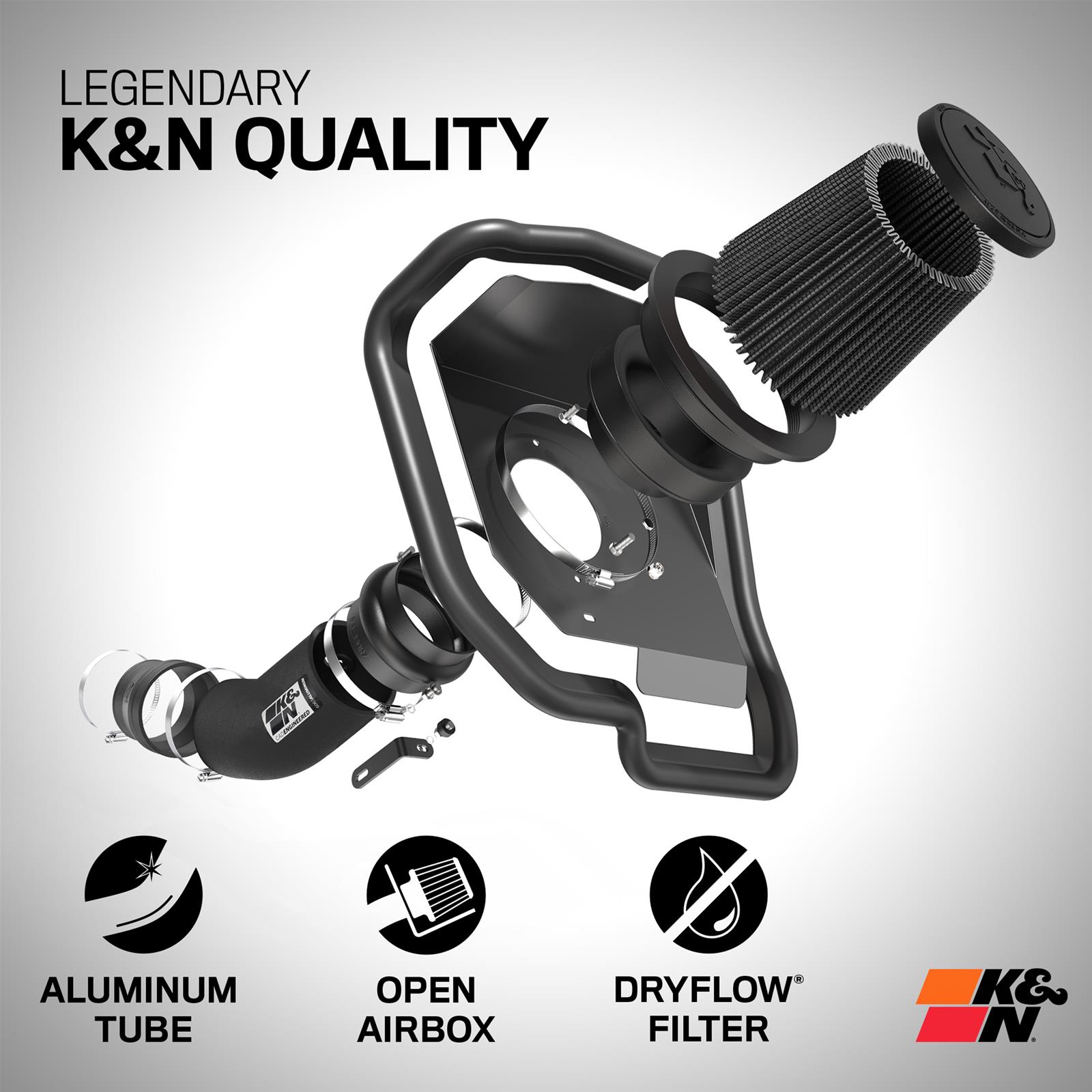 35GTRインテークエアーガイド Momentum GT Cold Air Intake System w/ Pro DRY S Filter | aFe POWER