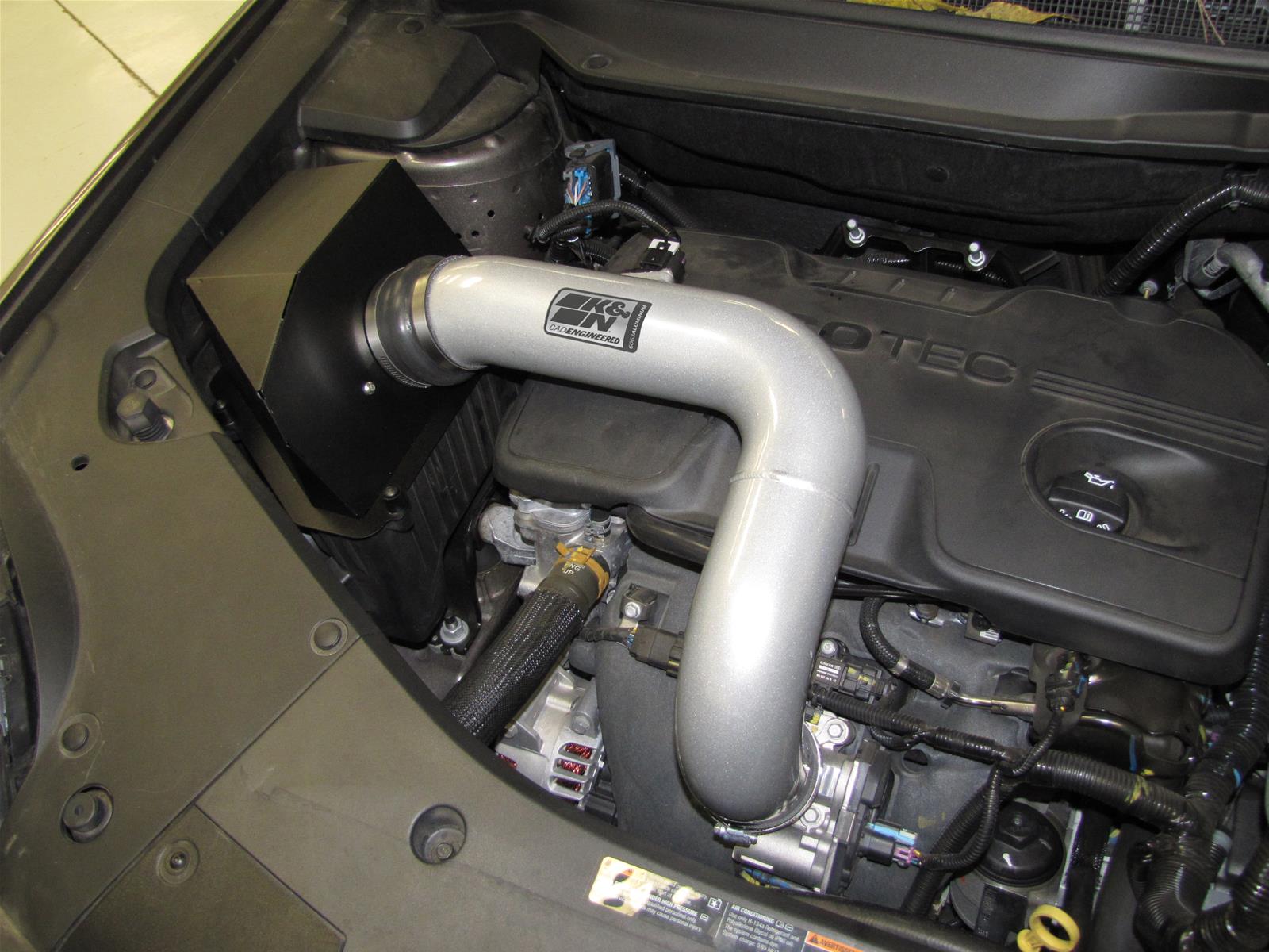 K&N Performance Intake Kit | 2007-2009 Chevrolet/GMC/Cadillac SUV's (77-3058KP)