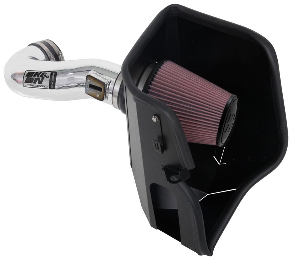 K&N 77-1583KP Performance Air Intake System