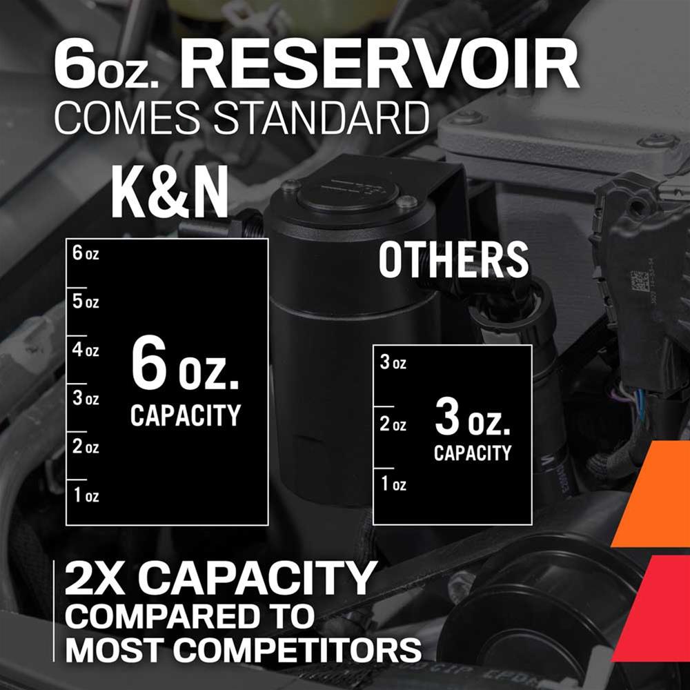 K&N 81-0802 K&N Oil Catch Cans | Summit Racing