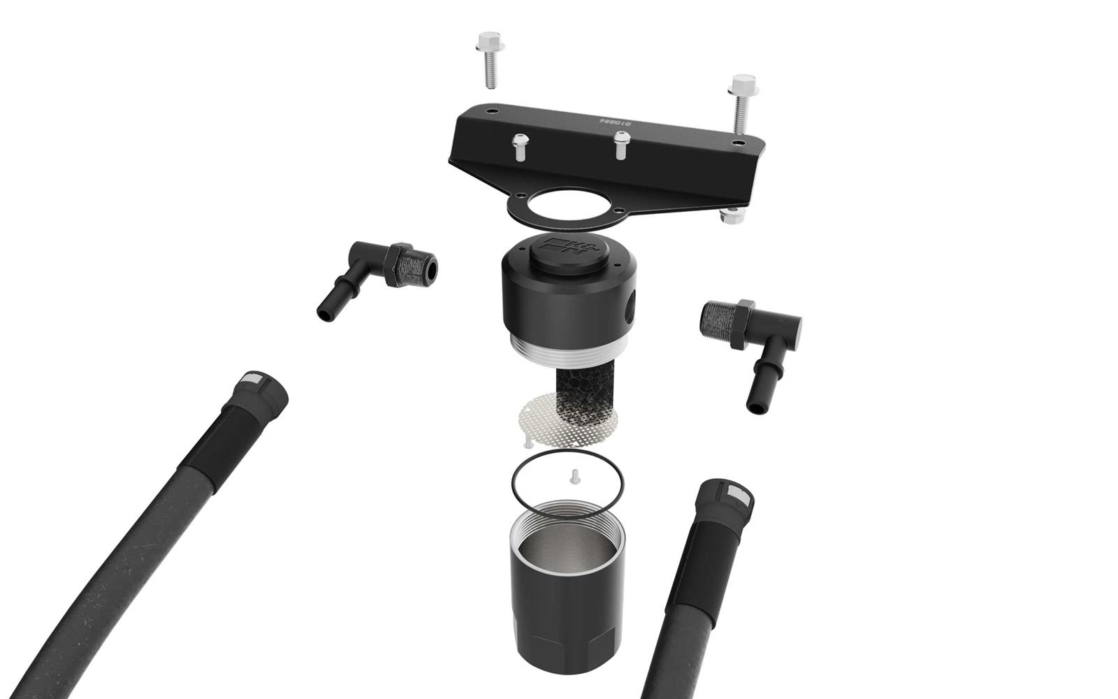 K&N 81-0805 K&N Oil Catch Cans | Summit Racing