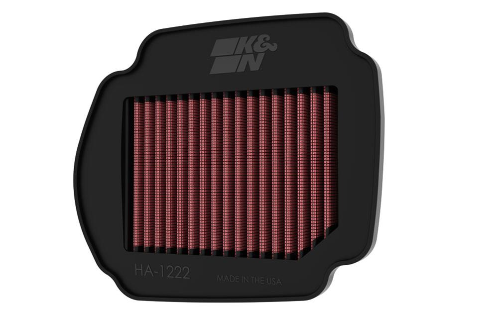 K&N HA1222 K&N Powersports Performance Air Filters Summit Racing