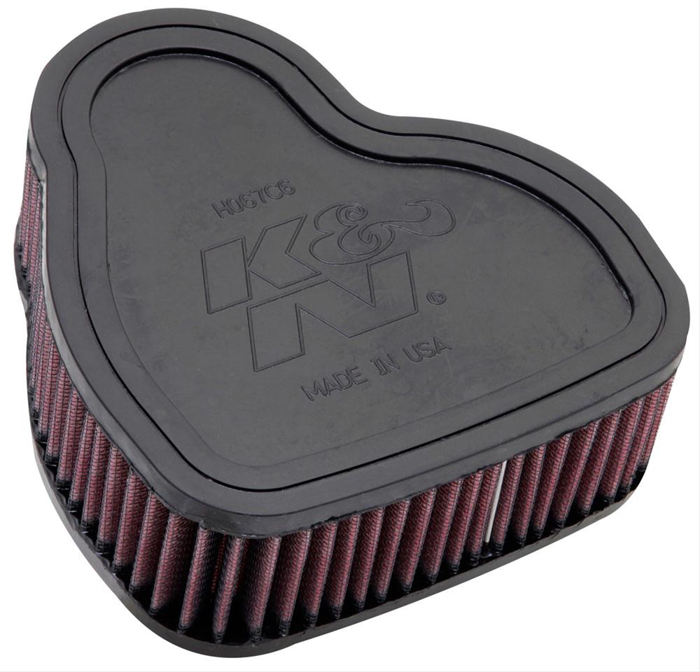 K&N HA1330 K&N Powersports Performance Air Filters Summit Racing